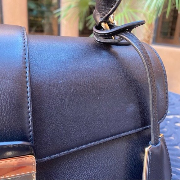 SOLD Dior New Lock Top Handle Leather Bag - Picture 3 of 15